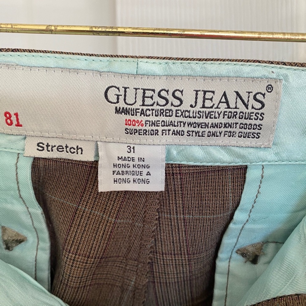 Guess wide leg vintage pants 31 - Picture 3 of 6